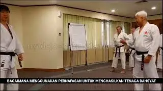LUARBIASA...Dahsyatnya kekuatan PERNAFASAN | Budo Karate | Naka Tatsuya Sensei | Bali 2023