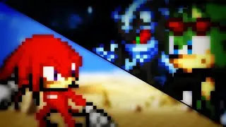 Knuckles vs Scourge and Mephiles  (Remake)