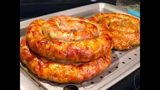 ДОМАШНЯЯ КОЛБАСА в духовке Деревенская. Стартует Колбасный Сезон!