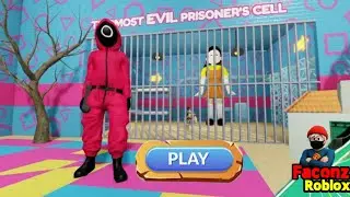 SQUID GAME'S PRISON TUN OBBY! OBBY! roblox! Gameplay Walkthrough No Death 4k