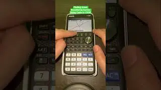 Areas Bounded by Curves Using Casio fx-CG50 #shorts #math #maths #casio #calculus