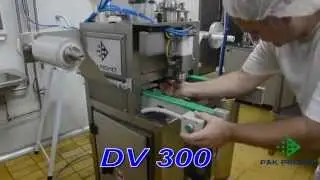 DV 300 - оборудование и упаковки жидких продуктов в пластиковую посуду