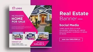 Modern Business Flyer Design in Illustrator For Begginers