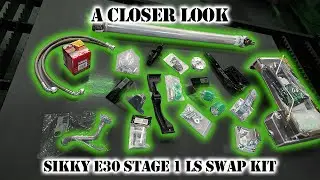 A closer look at Sikky's BMW E30 Stage 1 LS Swap Kit