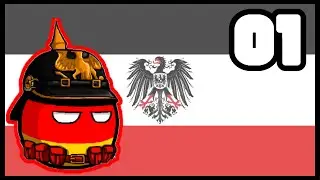 The Grand Beginning of the German Empire - Dictators: No Peace Countryballs