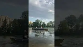 Надувная штевневая байдарка Луга-2 от компании Планета Вода