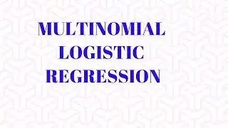 Multinomial Logistic Regression in R | Statistical Models | Multi class classification