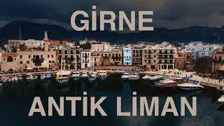 Girne Antik Liman Havadan Çekim 4K