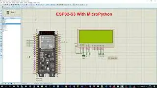 ESP32 S3 With Micropython