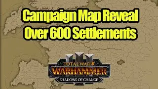 This Is HUGE - Campaign Map Reveal - Custom Campaign Map For Total War Warhammer 3