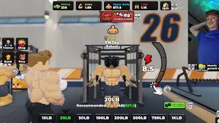 I trained to slap people!(roblox game)link in description