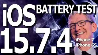 iOS 15.7.4 Battery Life / Battery Drain / Battery Performance Test.