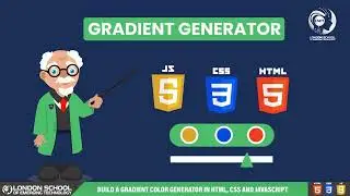 How to Build a Gradient Color Generator with HTML, CSS, and JavaScript | #basicproject