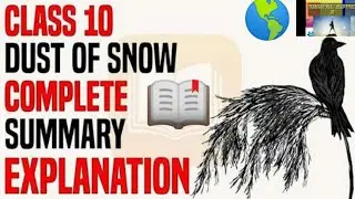 Explanation of Dust of Snow♡👍😄