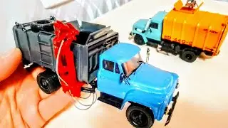 Мусоровозы ГАЗ 53 КО-413 и ГАЗ 3309 КО-440-2 модели конверсии 