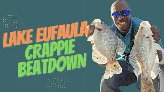 Day 2 ((Searching for SLAB Crappie Tour!!)) Lake Eufaula Ok 😎