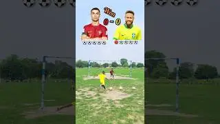 Ronaldo vs Neymar Jr GOALKEE SUITS CHALLENGE 