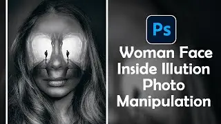 Woman Face Inside Illusion Photo Manipulation Using Photoshop | NoorHUB