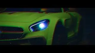 GTA 5 ULTRA Realistic Graphics - Mercedes AMG GT S 2019 | Car Showcase Edit