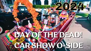 Get ready for the most EPIC Lowriders and Rat Rods at Dios de los Muertos in Oceanside SoCal! 🌟🚘