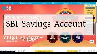 SBI Savings Account|| State Bank of India || Savings Bank Account || SB Account
