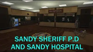 GTA V INTERIOR | SHERIFF STATION SANDY CENTER | FIVEM MLO