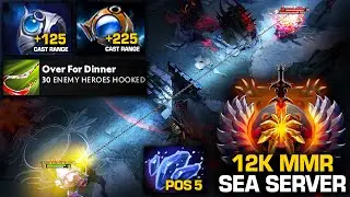 This is how a 12K MMR player from SEA plays Pudge 5! | Pudge Official