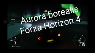 Aurora borealis Forza Horizon 4 SeriesX