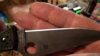Эльборы Венёвкго завода. Заточка SPYDERCO ENDURA 4 ZDP-189 C10PGRE
