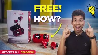 FREE - boAt Marvel Deadpool Edition Airdopes 161 Review - boAt Marvel Deadpool Edition Unboxing