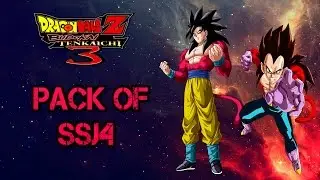 Pack of SSJ4 | DBZ Budokai Tenkaichi 3 (MOD)