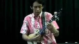 Takashi Nakamura Jazz Ukulele solo 4 over the rainb