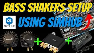Bass Shaker Setup Using Simhub - Tutorial