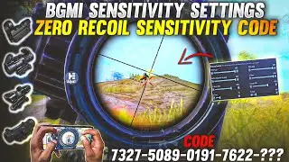 NEW UPDATE 3.2 !!🔥BEST SENSITIVITY CODE+CONTROL SETTINGS BGMI/PUBG MOBILE | BGMI AFTER UPDATE 3.2