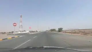 Adjacent Sharjah Maliha Road - Go Pro view