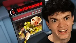 Dieses BABY musste ich VERBRENNEN 😨🧯 [The Baby in Yellow]