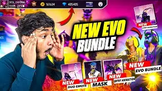 NEW EVO BUNDLE IN FREE FIRE 🤯 FIRST GAMEPLAY WITH PARADOX BUNDLE 🔥 - Free Fire Max