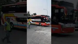 Rosalia Indah 3126 lepas Bekasi Timur | #busmania #rosaliaindah #pramugarirosaliaindah