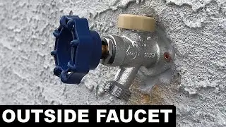 Outside Faucet Replacement: Frost Free Wall Hydrant
