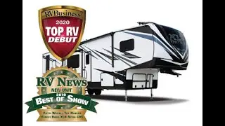 2020 XLR NITRO 407 & 405 Front Kitchen Toy Hauler Fifth Wheel @ Couchs RV Nation a RV Review Tours