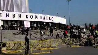 Запуск на концерт MUSE в СКК