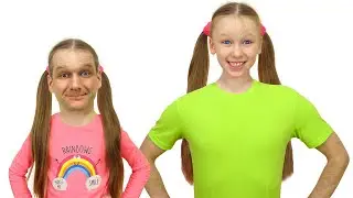 Lisa copying Dad for 24 hours challenge