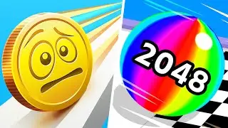 Ball Run 2048 Vs Coin Rush - SpeedRun Gameplay Android, iOS G3K9A1QM7Z