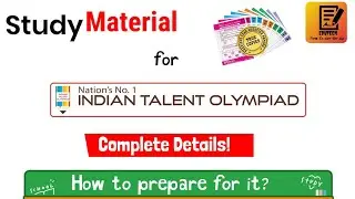 Study Material | Indian Talent Olympiads | By Hunar Choudhary • @indiantalentolympiadito5413