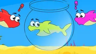 Baby Shark get fish trap - Daddy Shark Save Babies - #Shark #Cartoon for #Kids