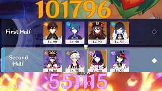 C1 R1 Hu Tao & C2 R1 Raiden | 5.0 Spiral Abyss F12 | C6 Chevreuse