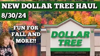 FUN FOR FALL AND MORE DOLLAR TREE HAUL