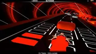 DJ Tiesto - He's a Pirate - Audiosurf