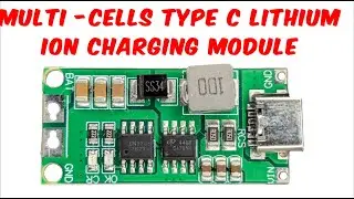 Multi-cells 2S 3S 4S Type C Lithium ion Charging Module