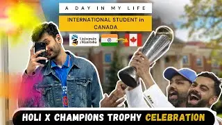 A day in the life of International Student II Canada II University of Manitoba II Winnipeg